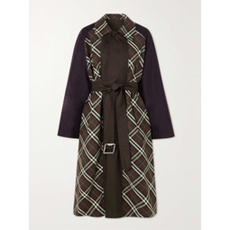 BURBERRY Belted reversible cotton-twill trench coat