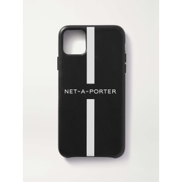 NET-A-PORTER + The Daily Edited printed leather iPhone 11 Pro Max case
