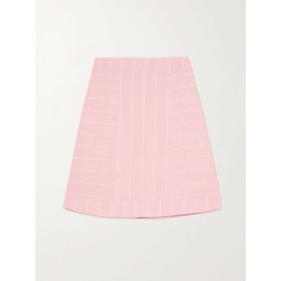 SINDISO KHUMALO Deidre striped cotton mini skirt