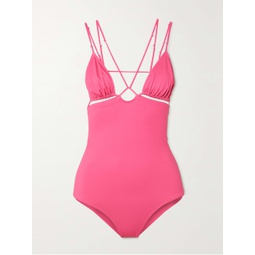 JACQUEMUS Pila cutout recycled swimsuit