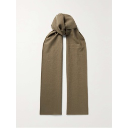 THE ROW Bisbee wool-blend twill scarf