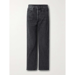 GOLDSIGN + NET SUSTAIN The Myra high-rise straight-leg organic jeans