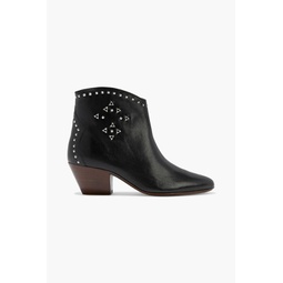 Dacken studded leather ankle boots