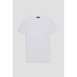 Printed modal-blend jersey T-shirt