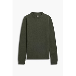 Cashmere and wool-blend sweater
