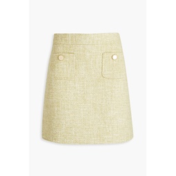 Gaella wool-blend tweed mini skirt