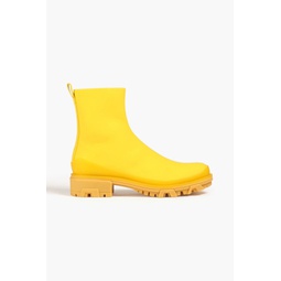 Shiloh rubber-trimmed neoprene rain boots