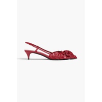 03 Rose Edition Atelier leather slingback pumps