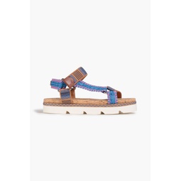 Papeete grosgrain platform sandals