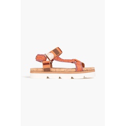 Papeete grosgrain platform sandals