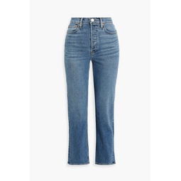 70s high-rise straight-leg jeans