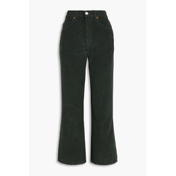 70s Loose Flare cotton-corduroy flared pants