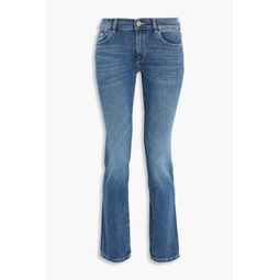 Mara mid-rise slim-leg jeans
