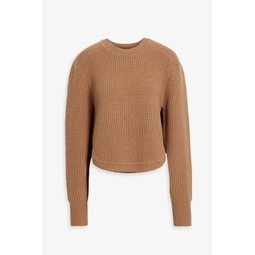 Brent ribbed cotton and wool-blend sweater