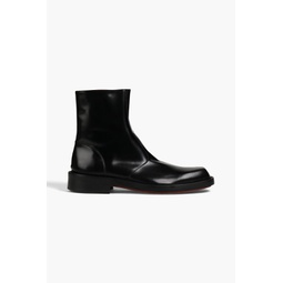 Rainer leather boots