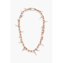 Rose gold-tone necklace