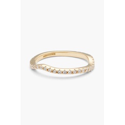 24-karat gold-plated Siamite ring