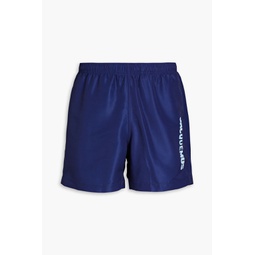 Pienture mid-length printed swim shorts