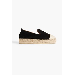 Marley suede and leather espadrilles