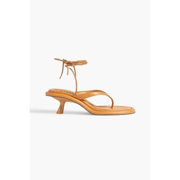 Beep faux leather sandals