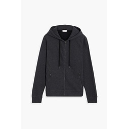 Devon French cotton-terry zip-up hoodie
