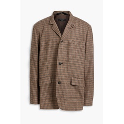 Parker houndstooth wool-blend tweed blazer