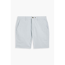 Cotton-blend chino shorts