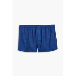 Paris cotton-jacquard boxer shorts