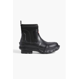 + Hunter rubber and neoprene rain boots