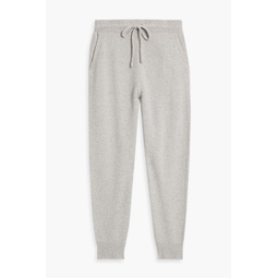 Wool and cashmere-blend sweatpants