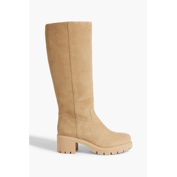 Le Scout suede knee boots