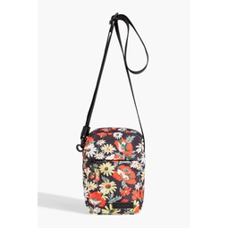 Festival mini floral-print shell shoulder bag