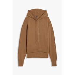 Silk-blend hoodie