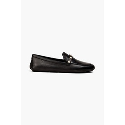 Allpearls leather loafers