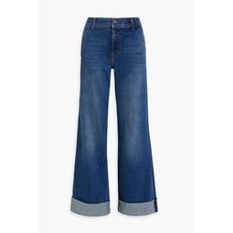 Kersee high-rise wide-leg jeans