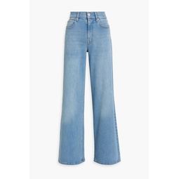 Kersee high-rise wide-leg jeans