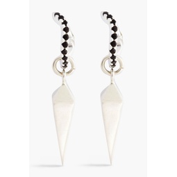 Sterling silver crystal earrings