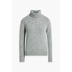 Donegal wool turtleneck sweater