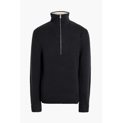 Demeter merino wool half-zip sweater