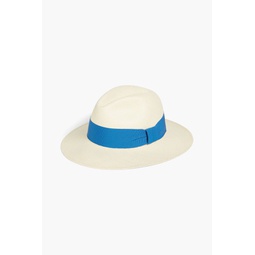 Rafael grosgrain-trimmed straw panama hat
