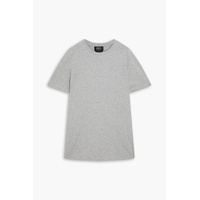 Melange cotton-jersey T-shirt
