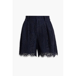 Corded lace shorts
