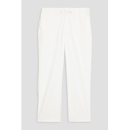 Mendes cotton-blend twill drawstring pants