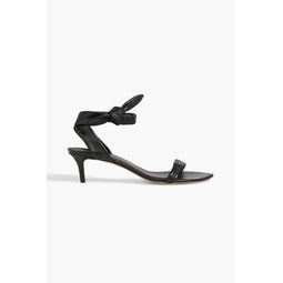 Apsule leather sandals