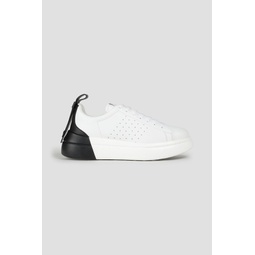 Bowalk two-tone leather sneakers