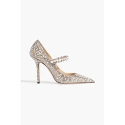Baily 100 embellished leather pumps