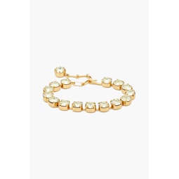 Gold-tone crystal bracelet