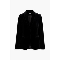 Kate cotton-blend velvet blazer