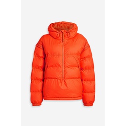 Convertible quilted shell hooded jacket