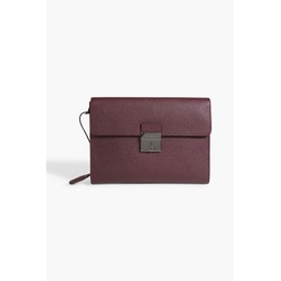 Pebbled-leather tablet case